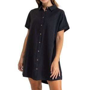 Rhythm Linen Shirt Dress